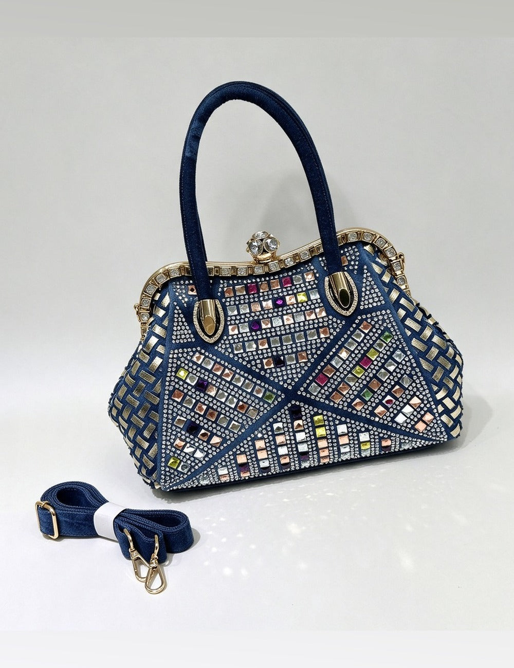 Denim Hand Bag