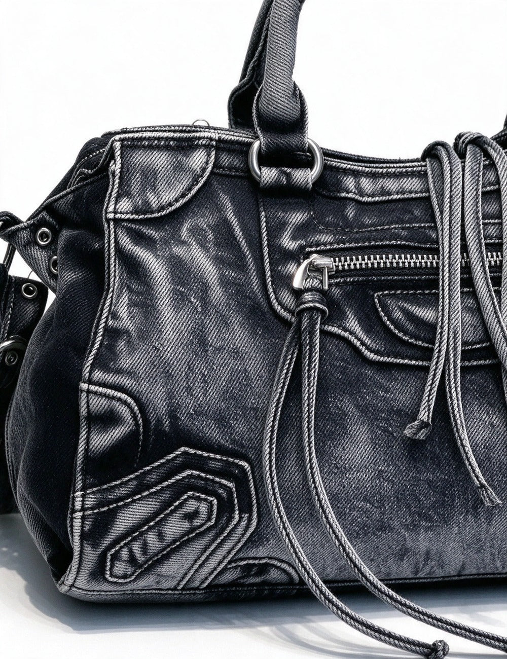 Denim Hand Bag