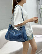 Denim Hand Bag