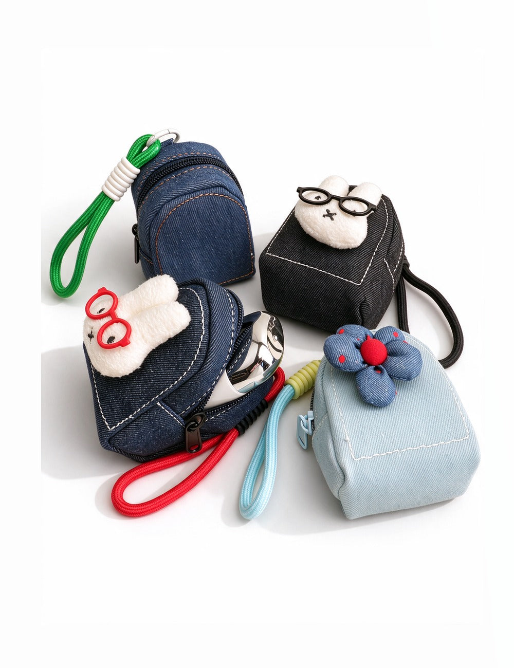 Denim Clutch Bag