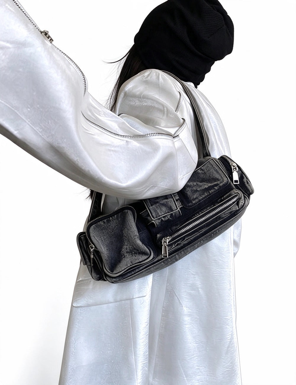 Denim Shoulder Bag