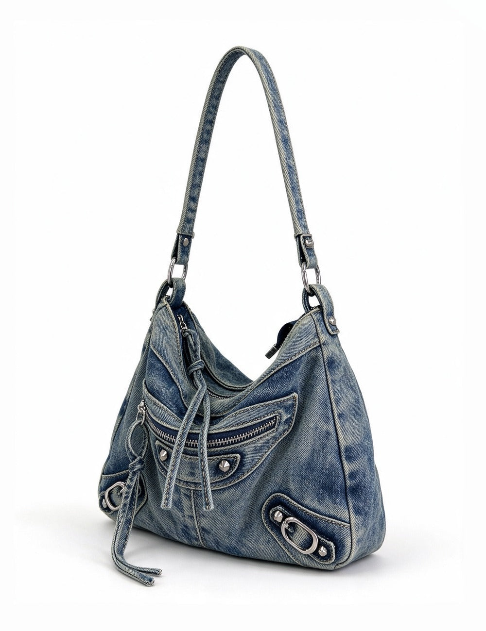 Denim Shoulder Bag