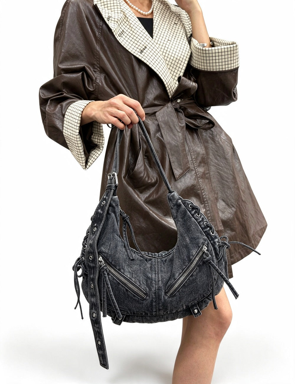 Denim Shoulder Bag