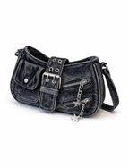 Denim Crossbody Bag