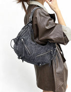 Denim Shoulder Bag