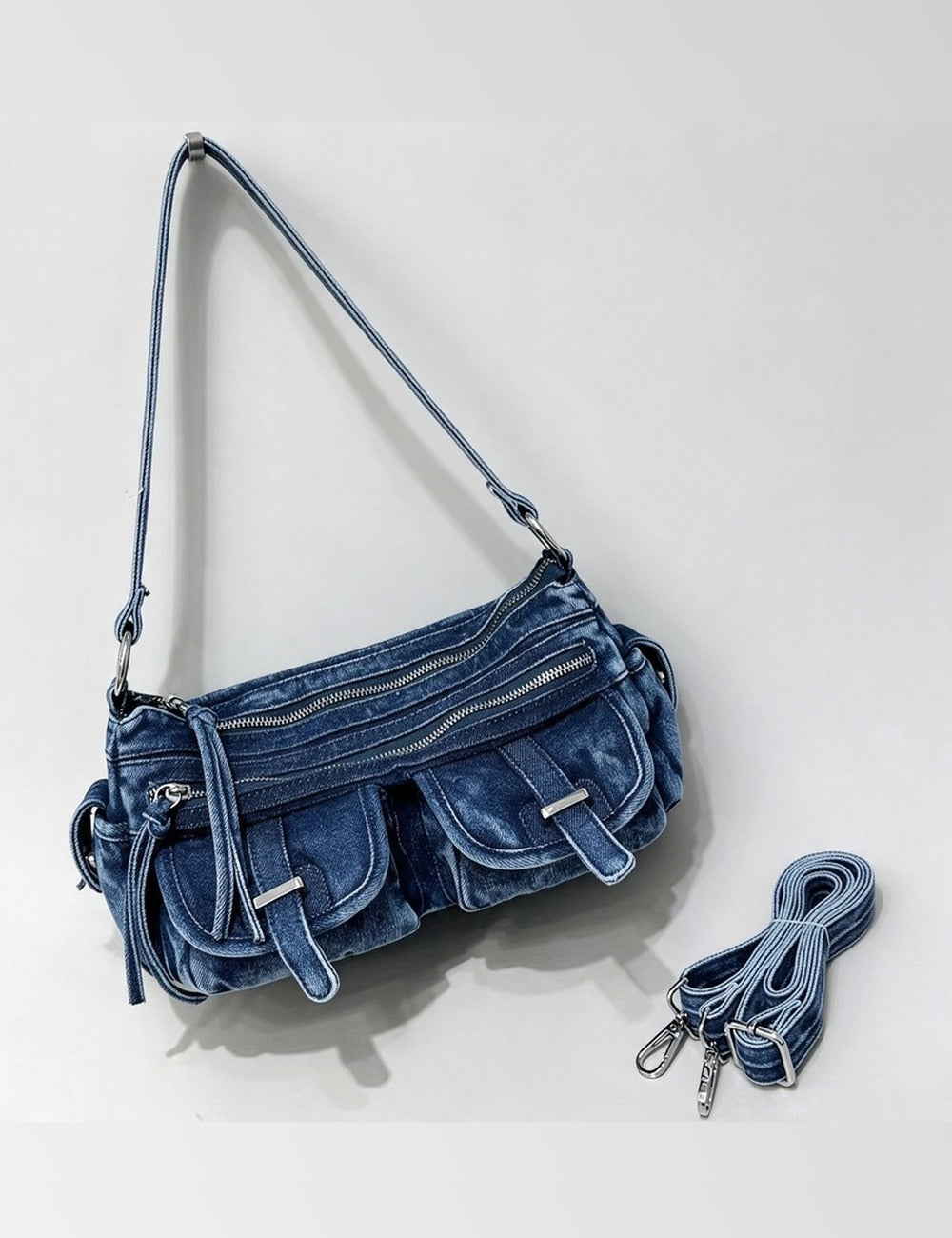 Denim Shoulder Bag