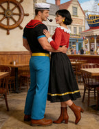 Women Popeye Olive Oyl Costume