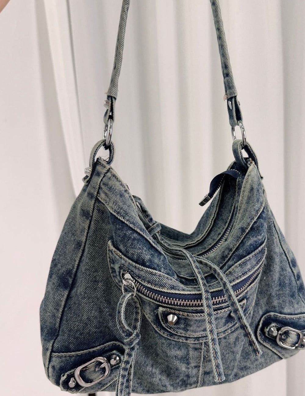Denim Shoulder Bag