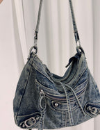 Denim Shoulder Bag