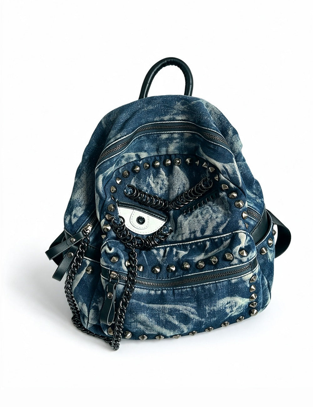 Denim Backpack Bag