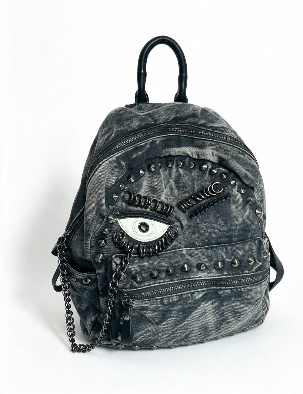 Denim Backpack Bag