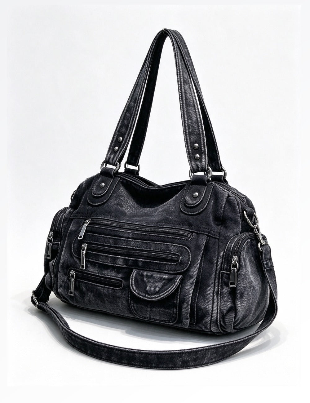 Denim Hand Bag