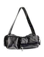 Denim Shoulder Bag