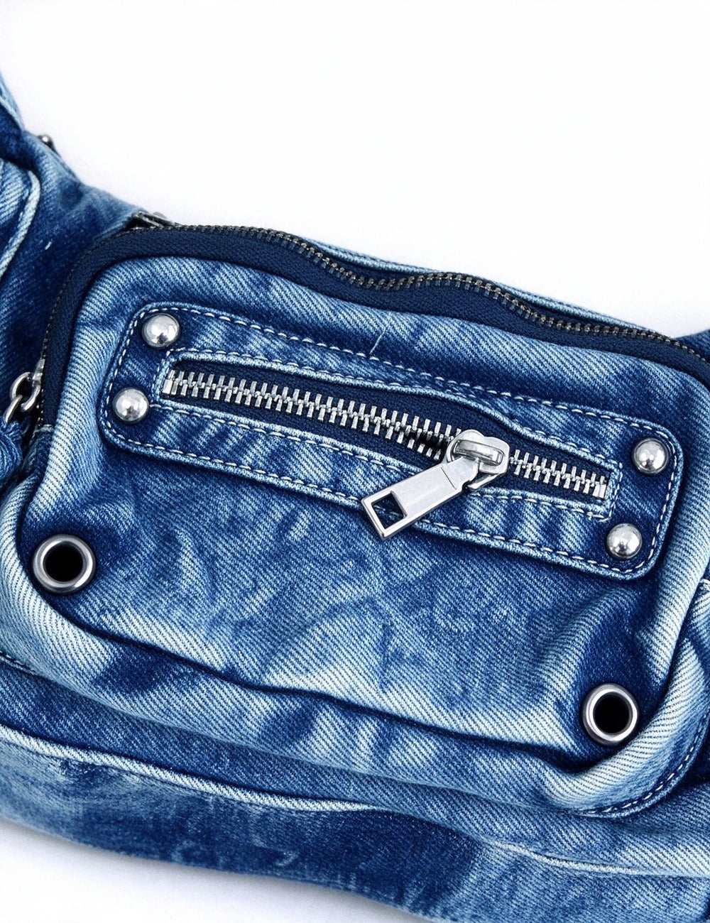 Denim Crossbody Bag