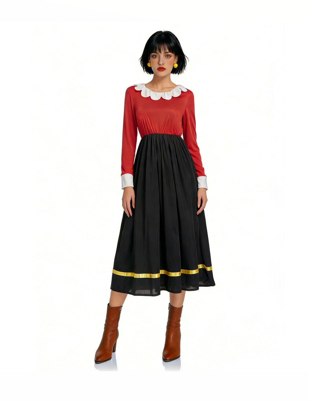 Women Popeye Olive Oyl Costume