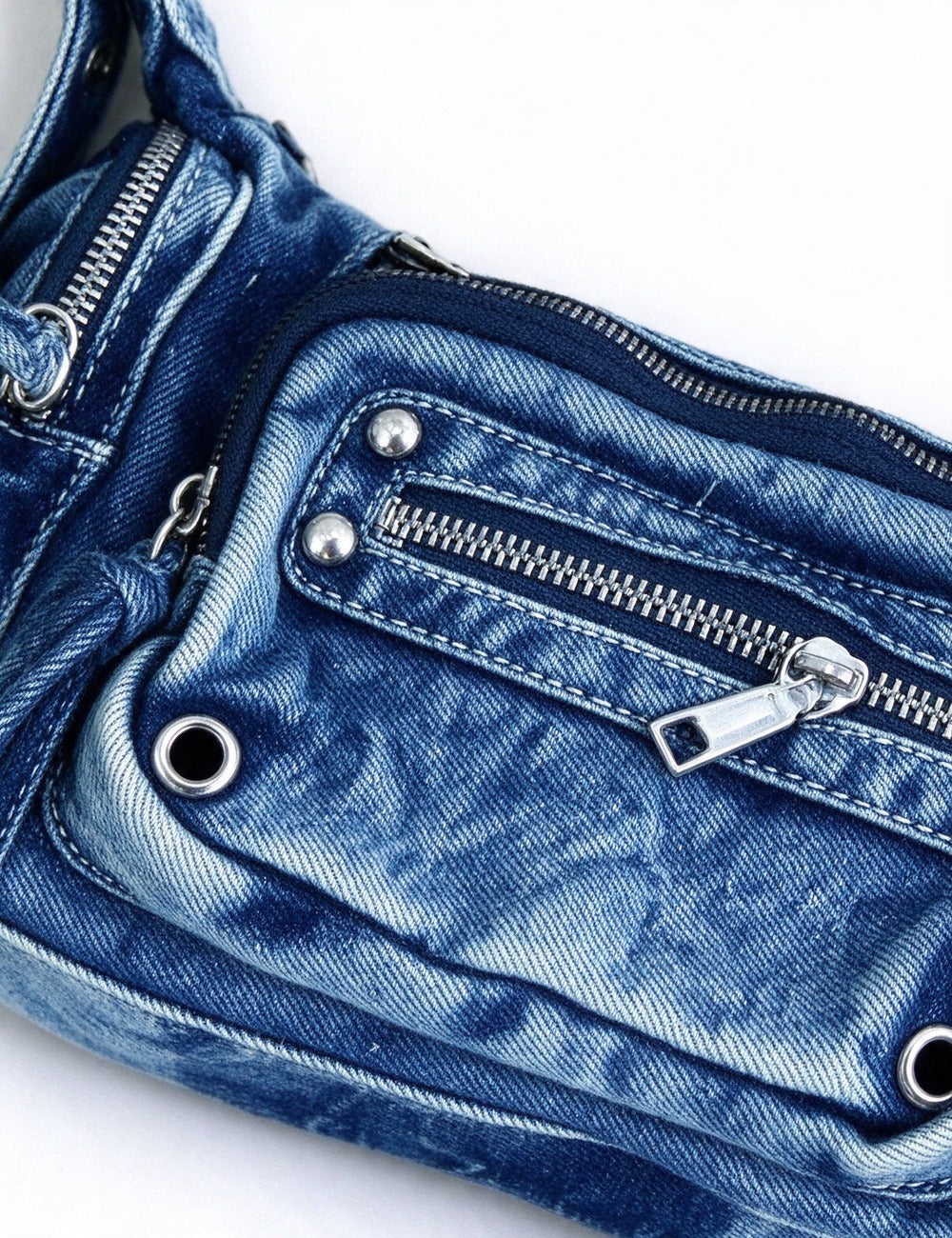 Denim Crossbody Bag