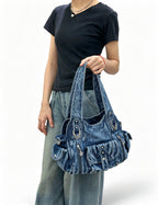 Denim Hand Bag