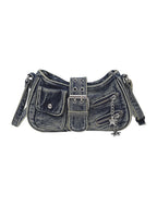 Denim Crossbody Bag