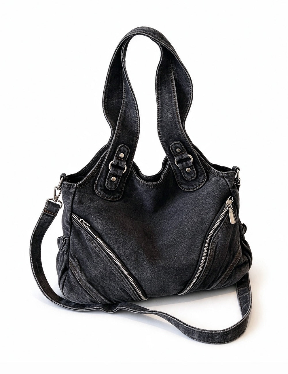 Denim Shoulder Bag