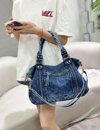 Denim Hand Bag