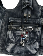 Denim Shoulder Bag