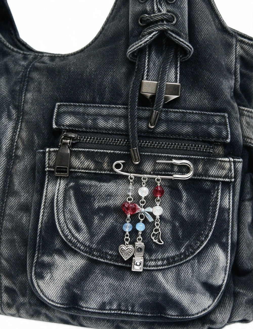 Denim Shoulder Bag