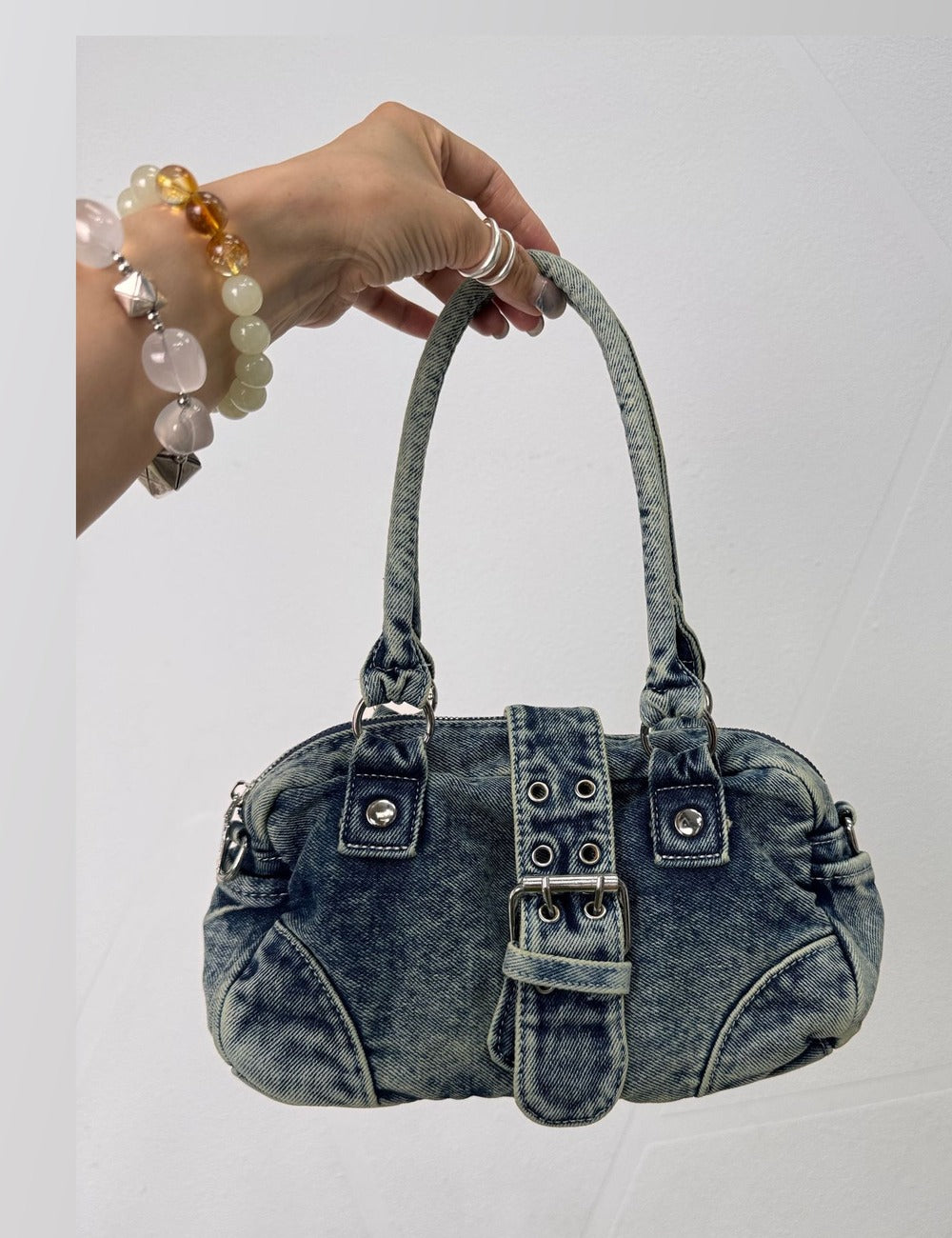 Denim Hand Bag