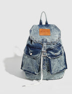 Denim Backpack Bag