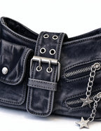 Denim Crossbody Bag