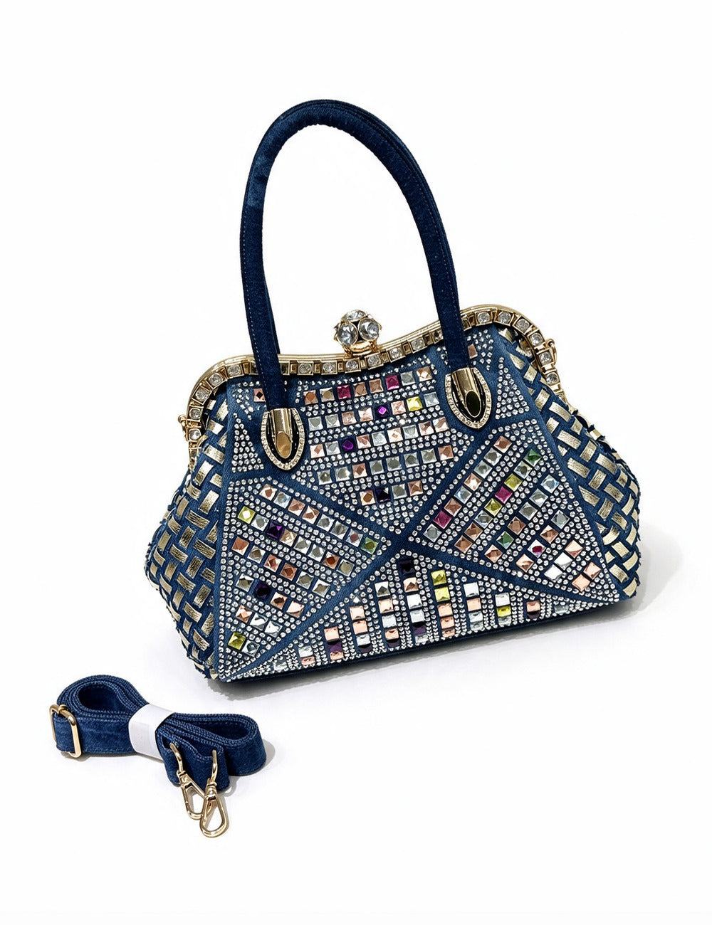 Denim Hand Bag