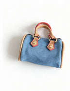Denim Clutch Bag