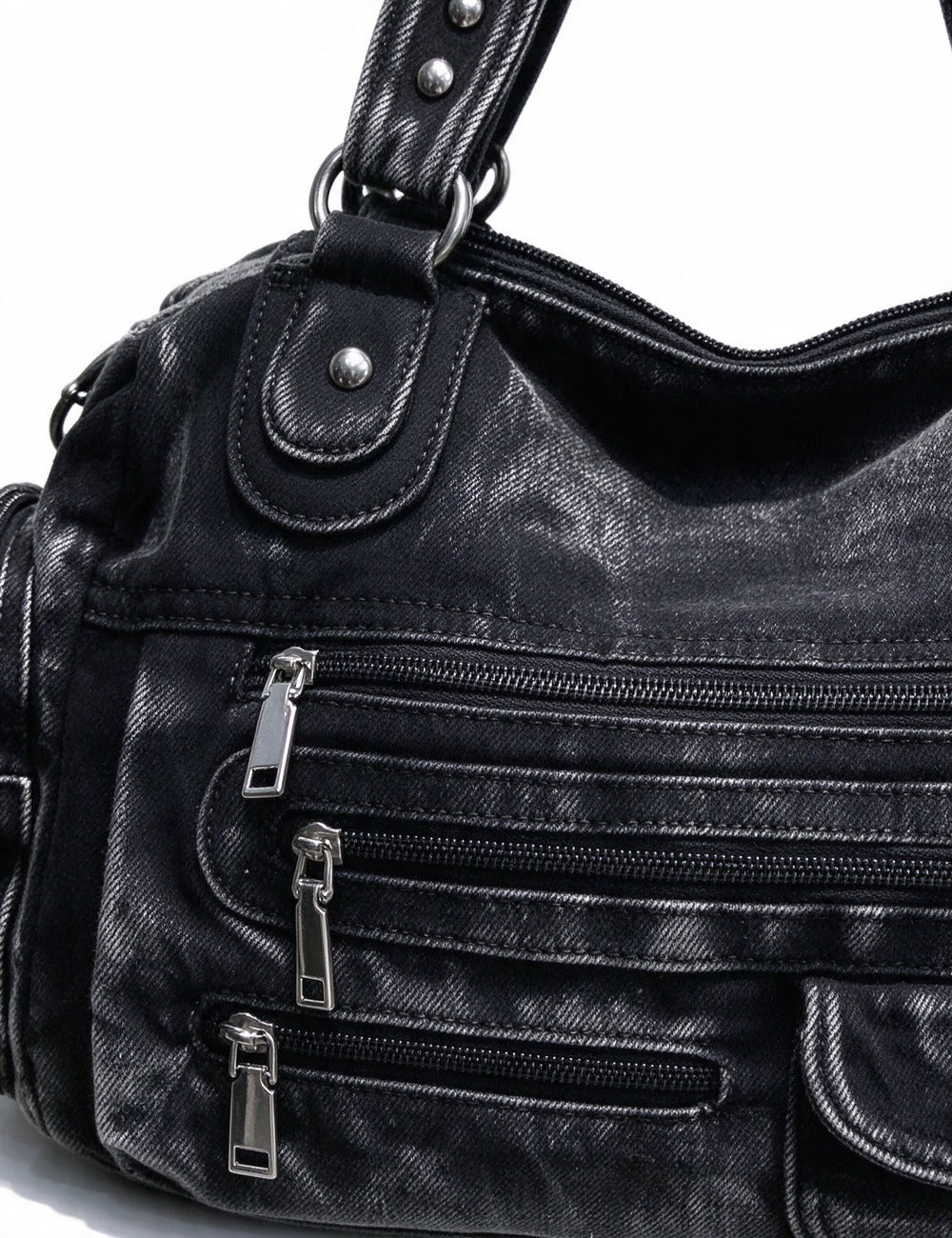 Denim Hand Bag