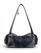 Denim Shoulder Bag