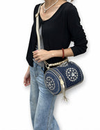 Denim Hand Bag