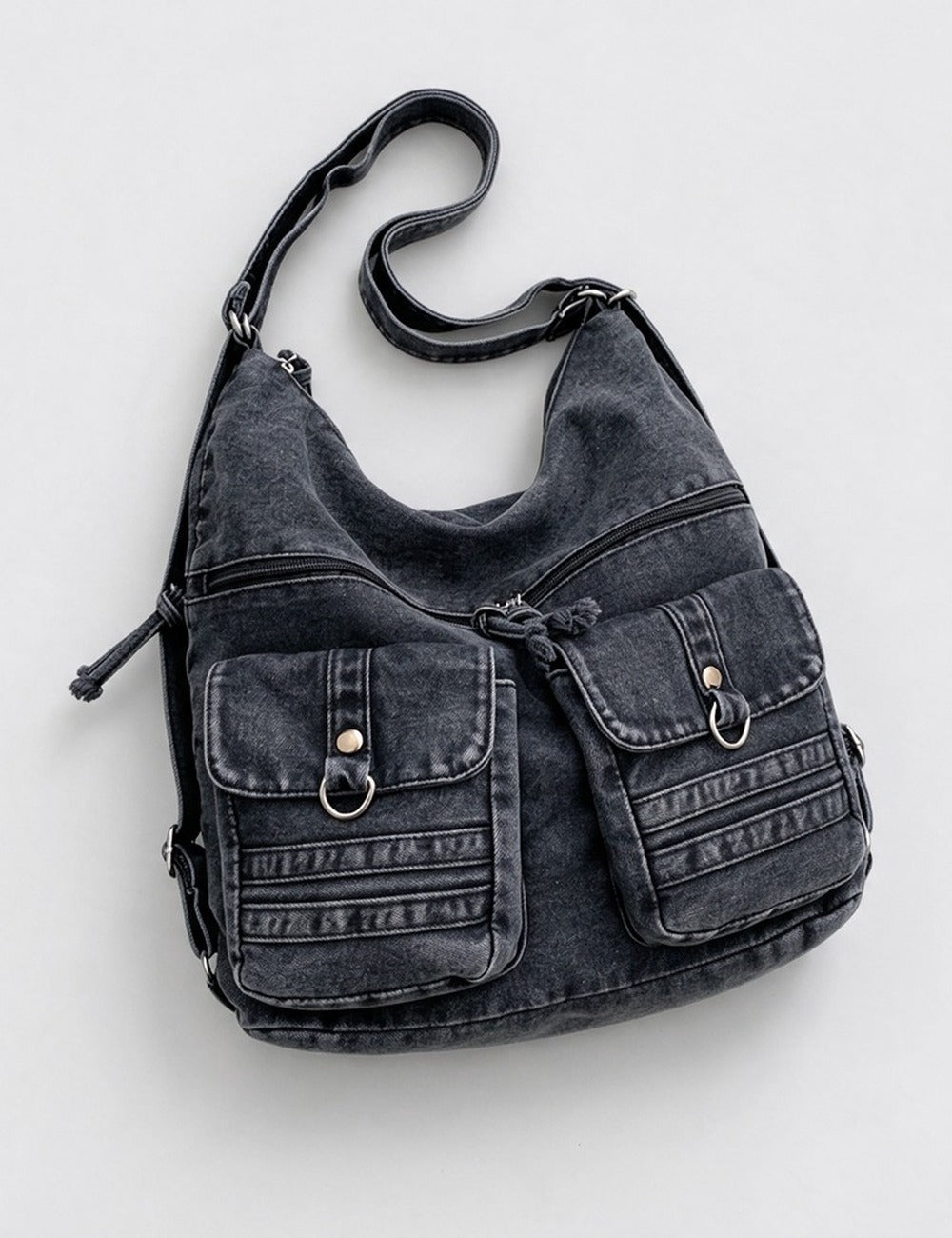 Denim Backpack Bag