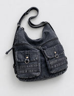 Denim Backpack Bag