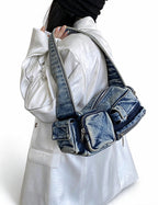 Denim Shoulder Bag