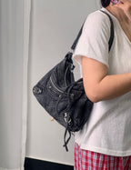 Denim Shoulder Bag