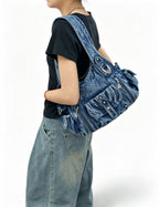 Denim Hand Bag
