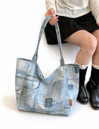 Denim Tote Bag