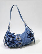 Denim Shoulder Bag