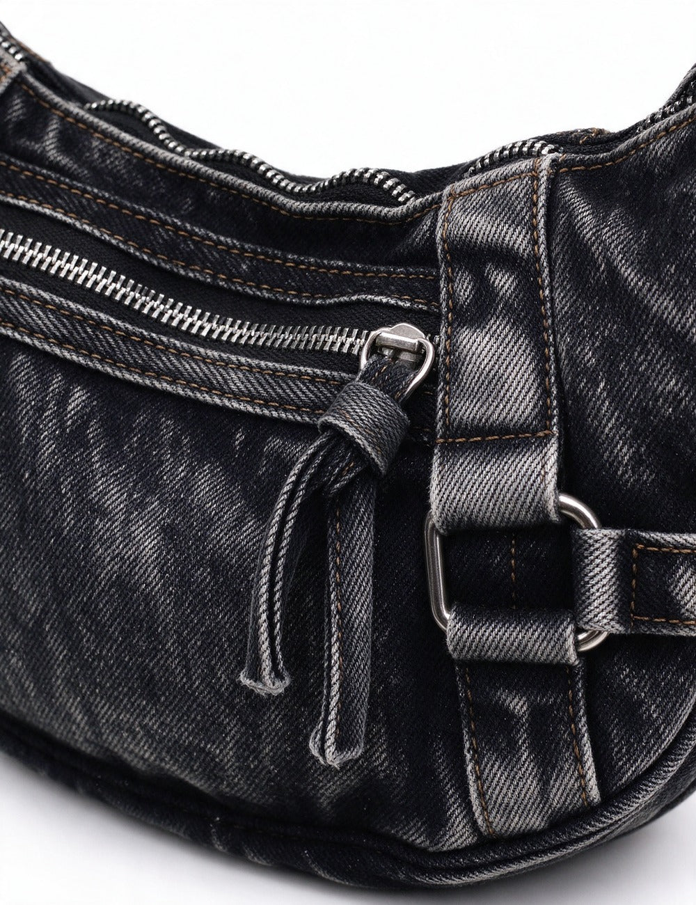 Denim Crossbody Bag