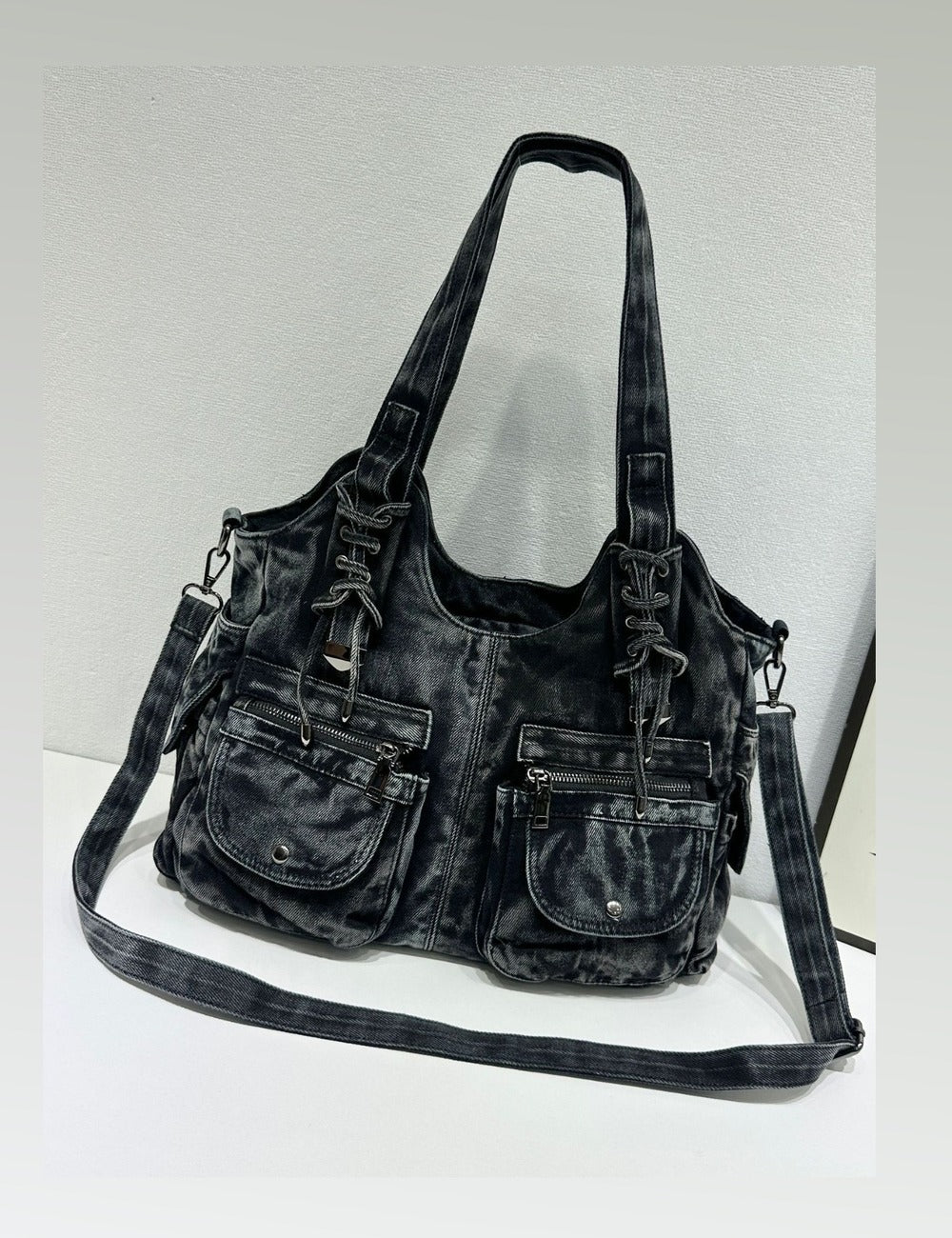 Denim Shoulder Bag
