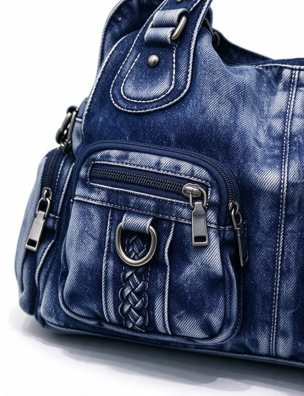 Denim Shoulder Bag