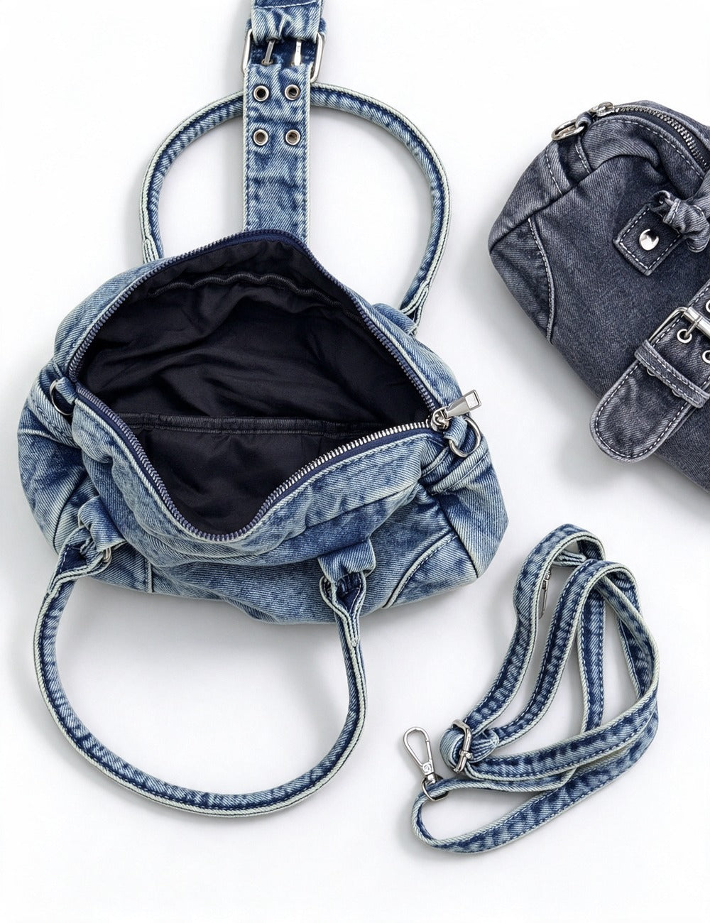 Denim Hand Bag