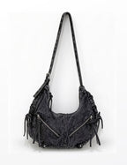 Denim Shoulder Bag