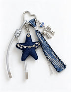 Denim Star Charm