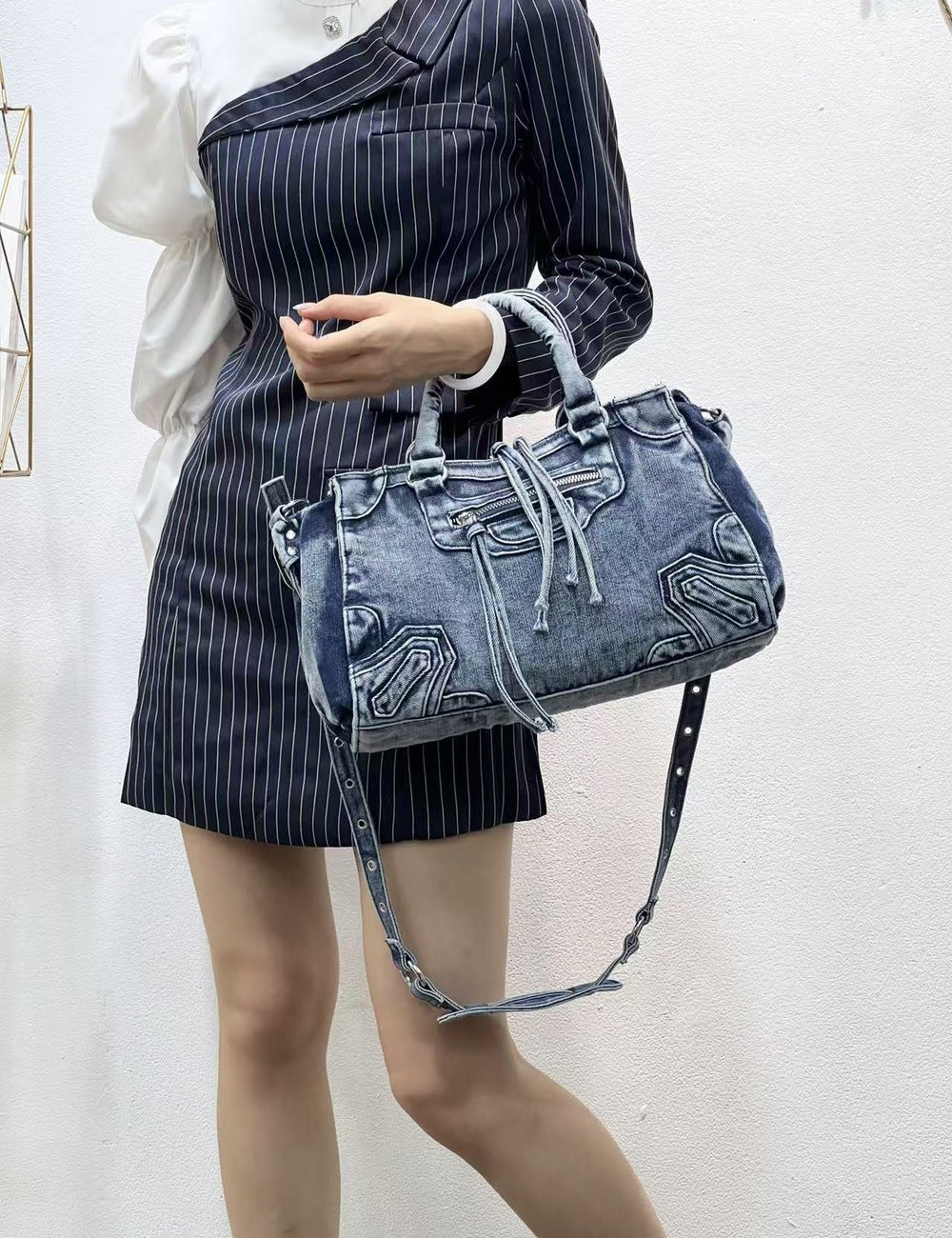 Denim Hand Bag