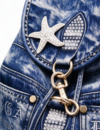 Denim Backpack Bag