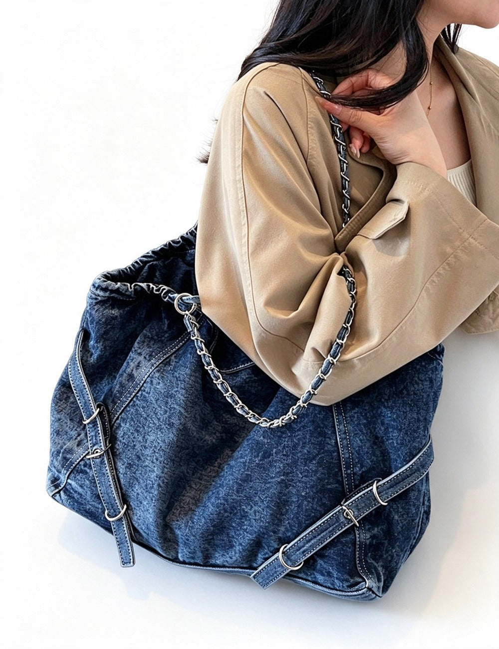 Denim Tote Bag